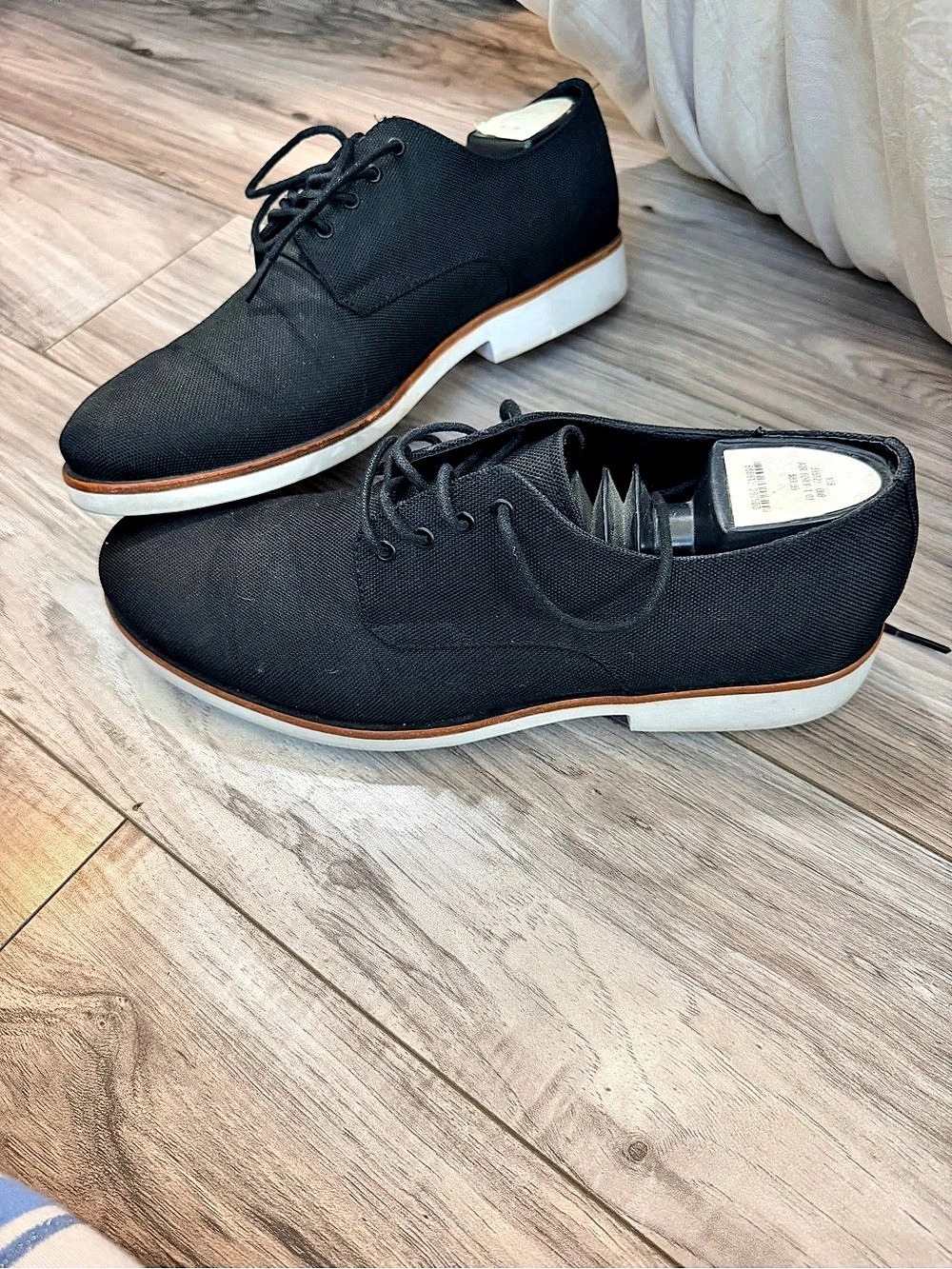 Calvin Klein Black & White Oxfords